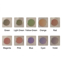 Custom Optical Filter, 320-400nm UV & 750-900nm IR Cut, Borosilicate Glass with Various Colour Coatings OEM