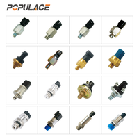 Sensor sakelar tekanan minyak 1/4 NPT populer 1/8 Sensor tekanan minyak