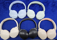 Casque sans fil Bluetooth pliable à bandeau réglable, prend en charge les appels HD, avec carte SD