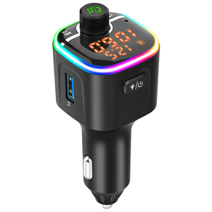 <span class=keywords><strong>Modulador</strong></span> FM Inalámbrico Portátil para Transmisor FM, Reproductor MP3, Compatible con WAV/APE, Cargador Rápido USB para Auto, Manos Libres con <span class=keywords><strong>Voz</strong></span> - Product Image 2