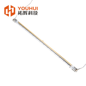 Lámpara Halógena de Cuarzo Infrarroja Youhui Sk17 de 2000W, Semi-Plateada en Oro, Equipo de Calefacción de Alta Eficiencia - Product Image 3