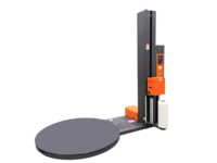Machine d'emballage automatique intelligente OEM/ODM pour palettes, capacité de charge 1500 kg, pré-étirement 250 % pour l'emballage industriel