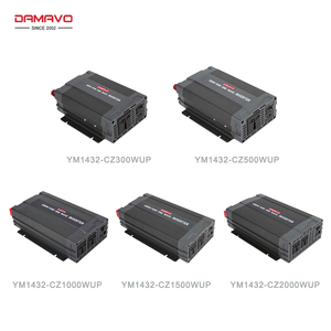 เครื่องแปลงไฟ DAMAVO Pure Sine Wave รุ่นใหม่ 12V/24V เป็น 110V/220V AC 300W-3000W สำหรับรถบรรทุก/ยานพาหนะ/รถบ้าน พร้อมพอร์ต USB - Product Image 2