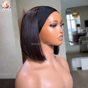 วิกผมแบบสวมใส่ได้ทันที ผลิตด้วยเครื่องจักร ทรงบ๊อบสั้น สีดำธรรมชาติ <span class=keywords><strong>ผม</strong></span>ตรงแบบเวียดนาม ไม่ต้องใช้กาว วิกผมแท้สำหรับผู้หญิงผิวสี - Product Image 2