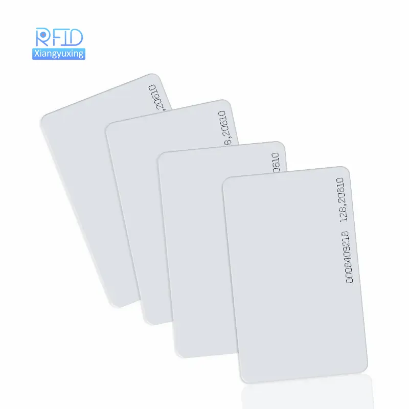 Impression personnalisée Passive NFC Business key Card UHF ID CARD Blank PVC RFID Hotel NFC Card