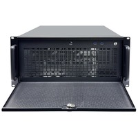 2025 nouveau Design bureau échange 5U Rack avec 240 360 refroidisseur d'eau 4090 boîtier de serveur d'ordinateur GPU en Stock