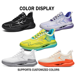 ODM รองเท้าวิ่งมืออาชีพสำหรับผู้ชายรองเท้ากีฬาลำลองฤดูร้อนระบายอากาศ2025แบรนด์ออกแบบได้เอง - Product Image 2