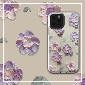 Ốp Điện Thoại Tranh Sơn Dầu Phong Cảnh Chinoiserie Lãng Mạn Chống Sốc In Hoa Tùy Chỉnh Cho <span class=keywords><strong>iPhone</strong></span> 13 12 - Product Image 5