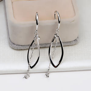 Boucles d'oreilles en argent S925 à double perle, perles DIY pour femmes, boucles d'oreilles à perles de 7 mm, boule détachable, style Song Hye Kyo, accessoires de bijoux - Product Image 4