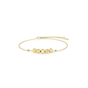 Cadena de eslabones de cobre de alta gama, minimalista, de lujo ligero, con cuentas de transformación de puerta de cinco bendiciones, para mujer, de nicho, ideal para Instagram - Product Image 5