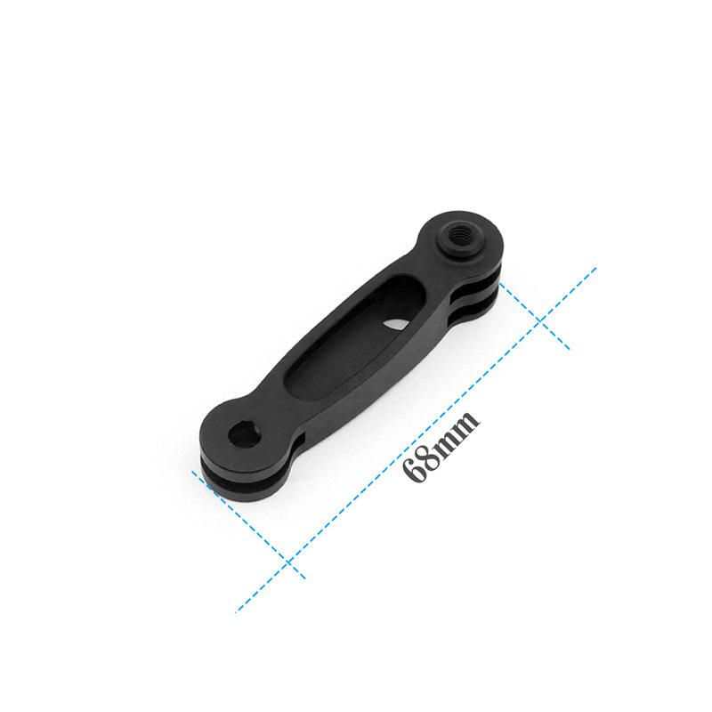 Suitable for Gopro13/12 DJI Camera Extension Bracket Insta360 Three-in-one Metal Extension Rod Bracket