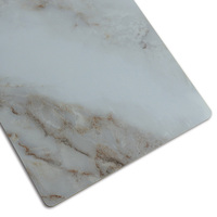 Panneau mural en PVC brillant à rayures géométriques UV, moderne, imperméable, résistant à l'humidité, insonorisant, effet marbre, pour escalier et villa européens