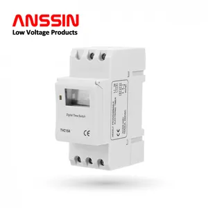 Minuterie numérique Programmable THC15A, livraison gratuite, 220-240vac, 16A, DIN Rail, horloge numérique