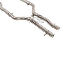 Collecteur d'échappement isolé SS304 pour Mercedes-Benz S500 W221 5.5L 2005-2012 – Tuyaux d'échappement haute performance pour voitures