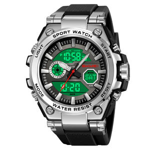 Orologi Skmei all'Ingrosso di Alta Qualità, Orologio Sportivo da Uomo con Ora Mondiale e Allarmi, Orologio da Polso Analogico Digitale al Quarzo - Product Image 3