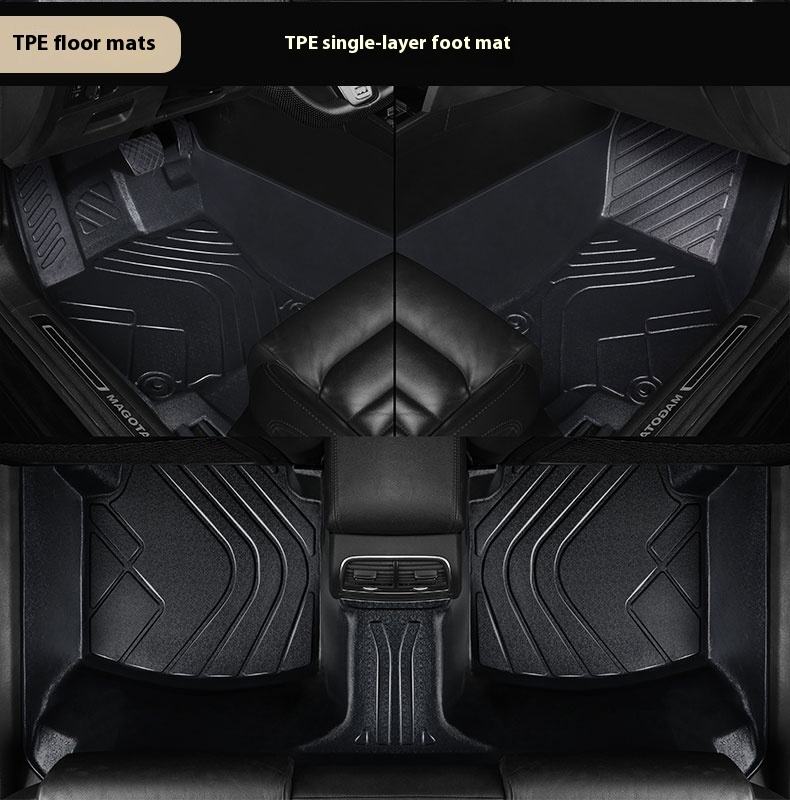 โมโนเลเยอร์ TPE สีดำ