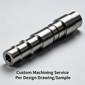 Precision CNC Machined Stepped Shaft for Heavy Duty <b>Machinery</b> - High Tolerance Alloy Steel Main Shaft for Mining - Product Image 1