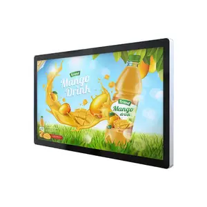 LCD Video olası dijital tabela kitapçığı ve videoları açık reklam ekranı görüntüler