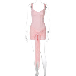 <span class=keywords><strong>Robe</strong></span> <span class=keywords><strong>de</strong></span> <span class=keywords><strong>soirée</strong></span> en dentelle avec armatures pour femme, 4 couleurs, taille XS-L - Product Image 2