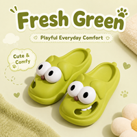 Chaussons fantaisie à l'effigie de personnages de dessins animés, pantoufles d'intérieur légères en EVA antidérapantes avec motif mignon de chiot