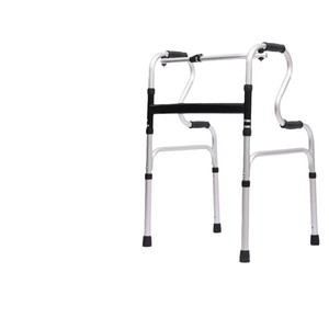 Aide à la marche en alliage d'aluminium, canne à quatre pieds pour personnes âgées, assistance à la réadaptation en extérieur - Product Image 1