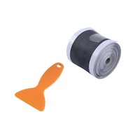 Rouleau de filtre adhésif jetable anti-bouchon pour drain de salle de bain, filet de protection des cheveux pour trou de vidange au sol