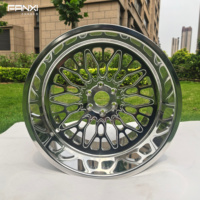 Jantes en aluminium forgé polies FANXI 20x10 22x10 22x12 22x14 24x12 24x14 26x16 Roues forgées 8x6.5 8x180 pour GMC Sierra 2500