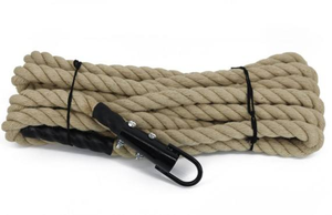 <span class=keywords><strong>Corde</strong></span> d'escalade durable pour équipement <span class=keywords><strong>de</strong></span> gym avec crochet pour entraînement et exercice - Product Image 3