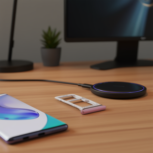 Bandeja para tarjetas SIM y Micro SD Lwis para Samsung Galaxy S20 G980F Rosa - Product Image 2