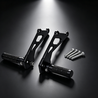 Repose-pieds arrière en aluminium CNC pour vélos électriques, pièces pour Surron