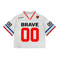 Jersey de Hockey sobre Hielo Personalizado para Hombre, Cuello en V, Manga Corta, Poliéster, Impresión por Transferencia de Calor, Proveedor OEM