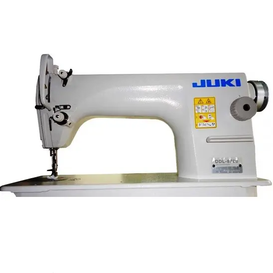 일본 상표 Jukis DDL-8700 는 1 바늘 Lockstitch 기계를 가진 산업 재봉틀을 사용했습니다