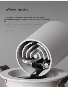 Plafonniers LED COB anti-éblouissement encastrés pour salon, éclairage mural <span class=keywords><strong>sans</strong></span> éclairage principal - Product Image 3