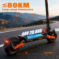 Livraison gratuite Trottinette électrique Kugoo F3 PLUS, autonomie 80 km, grand écran, éclairage LED, pliable, pour adultes
