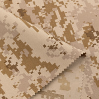 Tissu Cordura 500D tissé AOR1 100% nylon camouflage résistant aux déchirures avec revêtement PU pour gilet tactique et sac
