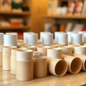 Empaque de Tubo de Papel Redondo Ecológico Personalizado para Botellas de Muestra de Perfume de Viaje en Paquete Múltiple con Inserto de Espuma EVA - Product Image 6