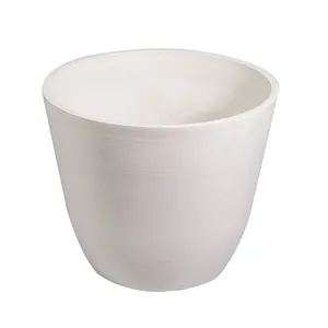 Modern Minimalist Style Outdoor Indoor Recycled Plastic Flower Pots & Planters