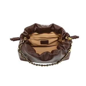 2025 새로운 럭셔리 브랜드 디자인 체인 슬링 여성용 숄더백 하이 퀄리티 크로스바디 유행 두 손잡이 호보 지갑 - Product Image 5