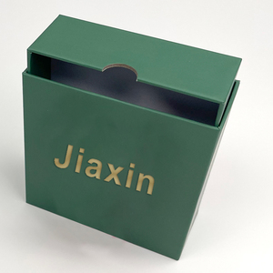 Custom Logo Rigid Paper Sliding Drawer Jewelry Packaging Box with Jewelry Insert Holder Small Gift Box - Product Image 6
