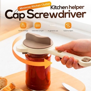 Nuovo Apriscatole Manuale 4-in-1 in Acciaio Inossidabile 2026, Apri Coperchi Regolabile per Anziani e Chi Soffre di Artrite, Adatto per Barattoli da Cucina - Product Image 3