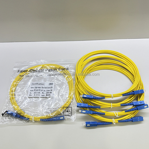Cable de Fibra Óptica Monomodo Simplex SC UPC de Longitud Personalizada, Cable de Conexión de Fibra Óptica de Alta Pérdida de Retorno para Centros de Datos de Telecomunicaciones - Product Image 2