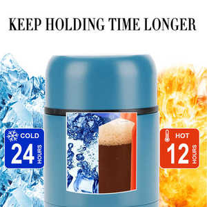 Bình giữ nhiệt 500ml 600ml 700ml 800ml 1000ml, bình chân không, bình giữ nhiệt đựng thức ăn, bình giữ nhiệt di động, hộp giữ nóng thức ăn - Product Image 6