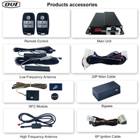 Kit de démarrage à distance OVI pour voiture, alarme de sécurité PKE, entrée sans clé passive pour Kia K3 K4 K5