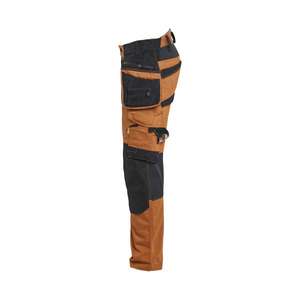 BLAKLADER - 197011494099C150 Craftsman <b>trousers</b> in 2-way <b>stretch</b> Rust/<b>Black</b> - EAN 7330509950326 WORK <b>TROUSERS</b> - Product Image 4