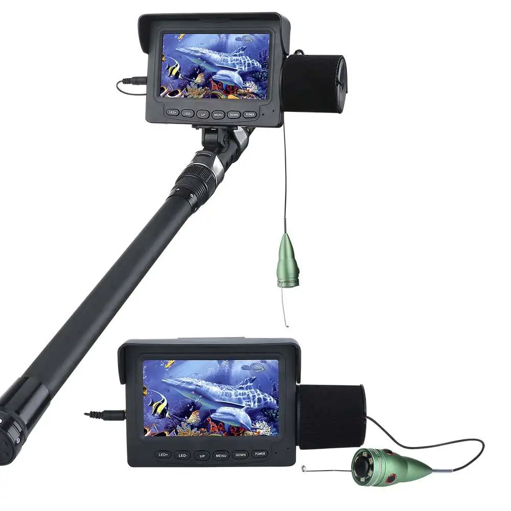 Fish Finder 15M 1200TVL 6W IR LED Night Fish Finder Underwater Fishing Camera