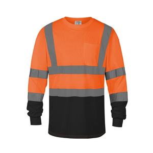 Ropa de Trabajo de Alta Visibilidad Tipo R de OSHA, Uniforme de Clase 3, Camisas de Seguridad de Manga Larga con Protección Solar, Personalizables - Product Image 2