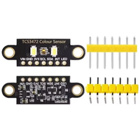 Sensor de Reconocimiento de Color TCS34725 - Módulo de Sensor de Luz RGB con Interfaz I2C Compatible con STM32