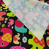 100% Polyester 170gsm Mittelschweres Interlock Memory Wasserdichter Individuell Digital Bedruckter PUL-Stoff für Baby-Windelhosen