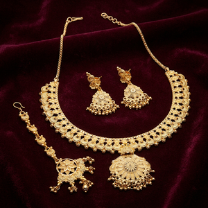 Venta al por mayor de collares de moda rellenos de oro de 14K 18K 24K, joyería tradicional, joyería de formación, joyería llena de oro de latón Oro Joyeria - Product Image 1