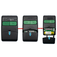 Télécommande sans fil Mutancode compatible 433 MHz avec interrupteur DIP pour ouvre-porte de garage et portail automatique